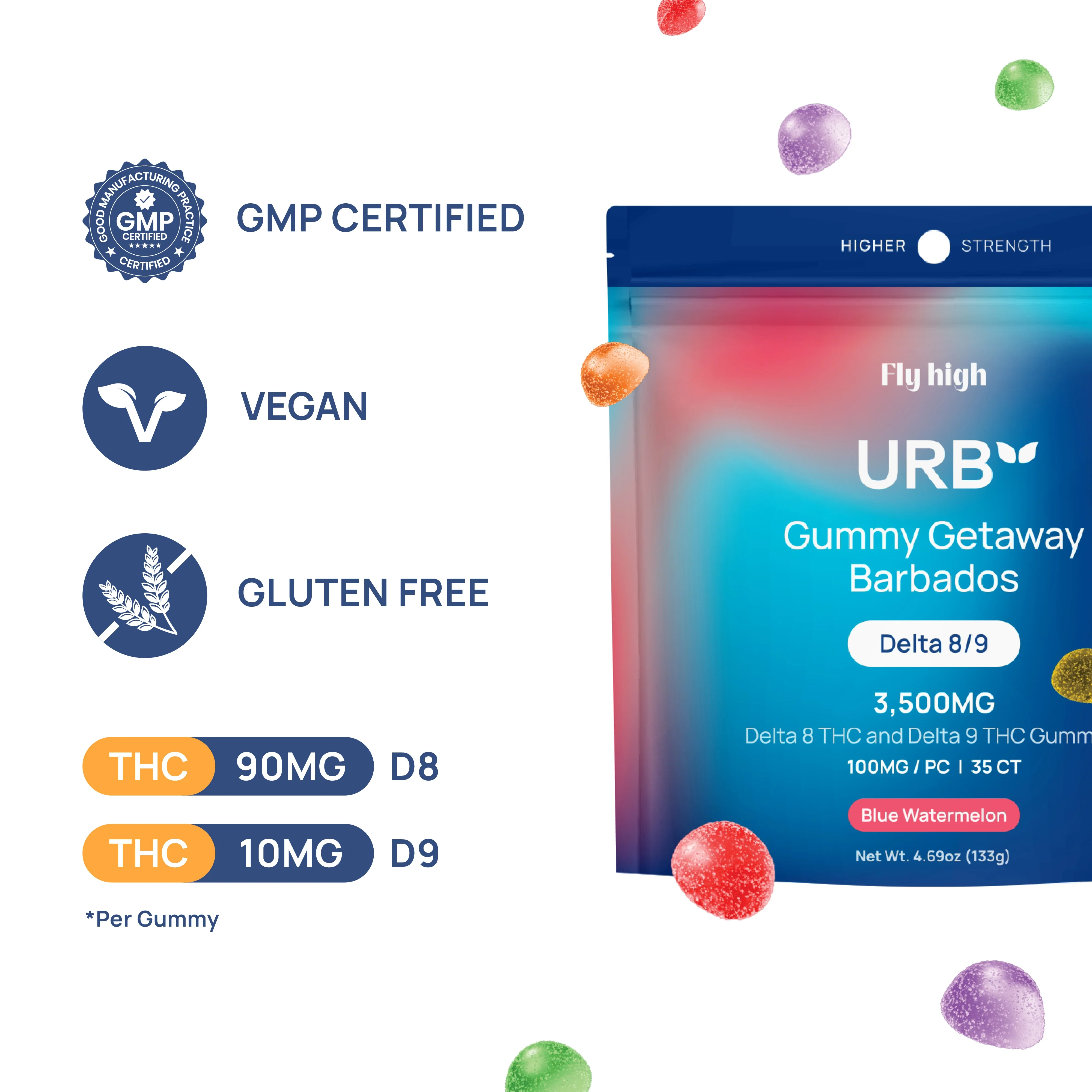 Gummy Getaway Barbados (3,500mg) - Image 13